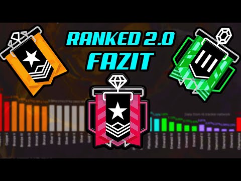 Rainbow Six Siege Ranked 2.0 Fazit nach 2 Seasons / R6 Ranked 2.0