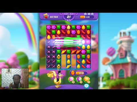 Candy Crush Friends Saga Level 741 - 2 Stars , 35 Moves Completed