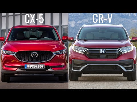 2021 Mazda CX 5 vs Honda CR V 2020