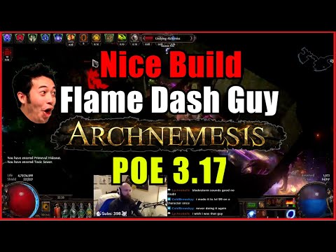 ⚡ POE 3.17 ⚡ DireGray - Flame Dash Guy