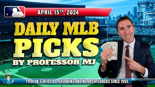 MLB PICKS (30-12-4 RECORD THIS SEASON!) #mlbpicks