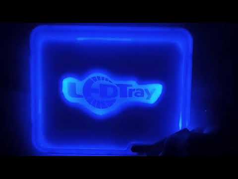 ledtray glowtray with remote controller