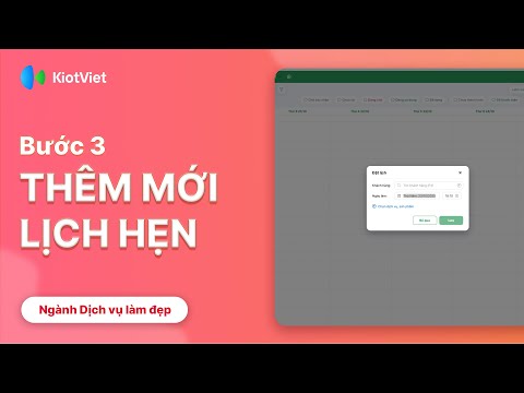 Thêm mới lịch hẹn