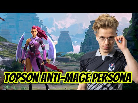 Topson tried Anti-Mage Persona