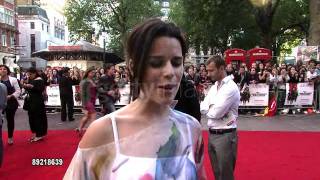 Neve Campbell at the premiere of Inglourious Basterds in London video