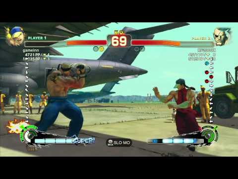 SSF4 AE: Daigo (Yun) vs RF (Sagat) - Ranked Match (720p HD)