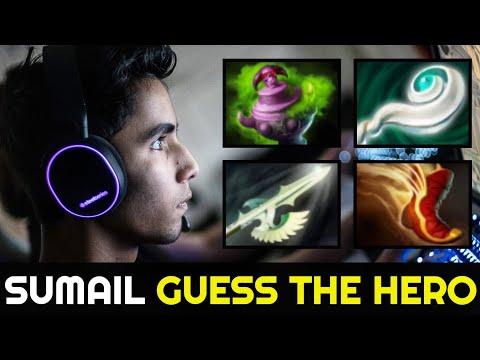 SUMAIL MID First Item Urn of Shadows - Guess The Hero 7.27 Dota 2