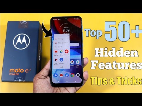 Motorola E7 Power Top 50+ Hidden Features || Motorola E7 Power Tips & Tricks in Hindi