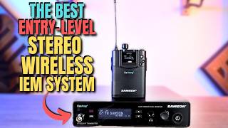 Video thumbnail for Affordable STEREO WIRELESS IEM System w/SCANNING: Samson EarAmp EWM100 by Scott Uhl