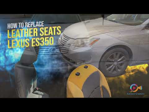 Leather seat replacement Lexus ES350 2010
