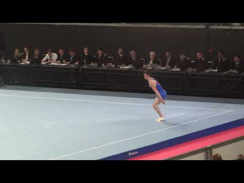 Kirill Prokopev - RUS - FX - Final - 2020 World Cup Gymnastics, Melbourne, Australia