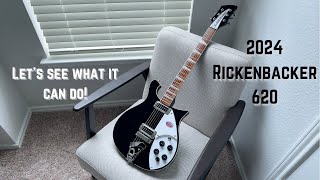 Video thumbnail for Rickenbacker 620 in Jetglo! 2024 Review by Lucas Arredondo
