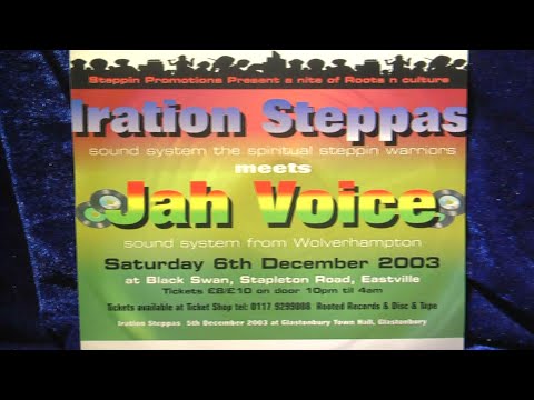 Jah Voice mts Iration Steppas @ Black Swan. Bristol. Saturday 6th December 2003.