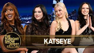 KATSEYE Talk Their WILD Era, Viral Gap Ad and the Fan Response to Gnarly | The Tonight Show