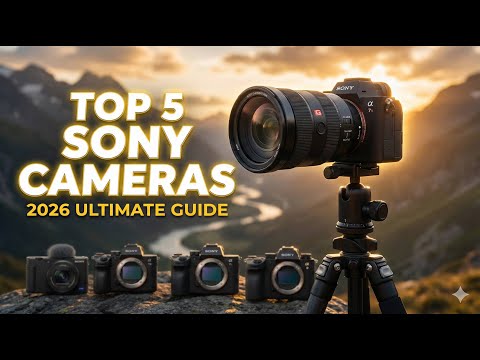 🎥 Top 5 Best Sony Cameras 2026! | Ultimate Buyer’s Guide for Photography & Video 📸🚀