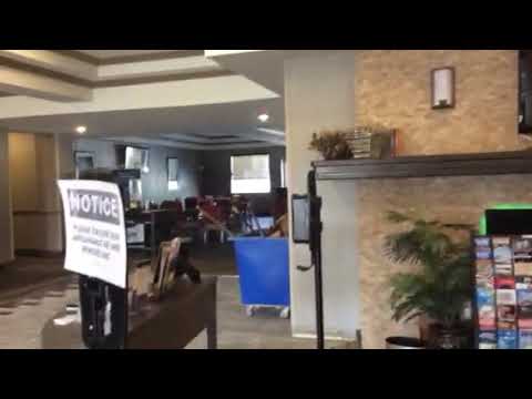 Its hotel tour time comfort suites in Abilene Texas with free continental breakfast