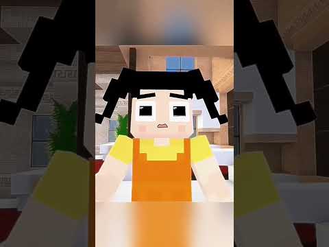 Terrified Girl Forgets Zombie! 😱 #shorts #minecraft