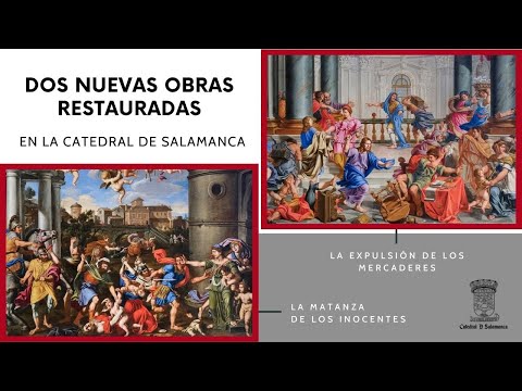 La meticulosa restauración de dos cuadros de la capilla del Nazareno