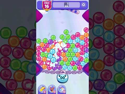 Angry Birds Dream Blast Level 104 no booster [Gameplay] optimized for smartphones [Rovio]