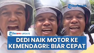 Usai Ditantang Purbaya, KDM Naik Motor Datangi Kemendagri dan BI, Cek Tuduhan Dana Mengendap