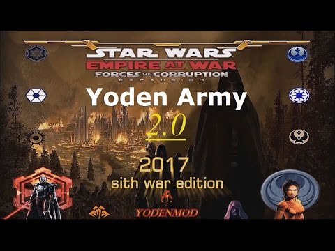 Star Wars Empire at War Yoden mod   Yoden Army