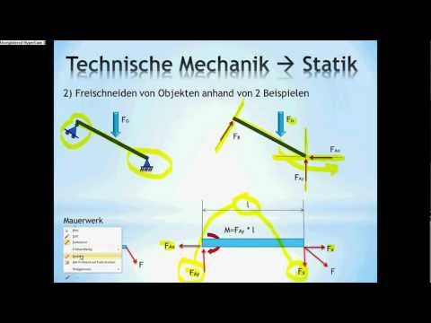 Technische Mechanik - Grundlagen Statik Nachhilfe