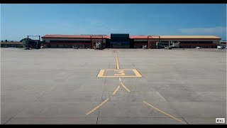preview picture of video 'Cuba. Landing in Varadero, Juan Gualberto Gómez Airport, Arkefly Boeing 767-304(ER). HD'