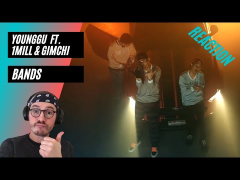 Farang (German) react to YOUNGGU ft. 1MILL & GIMCHI - BANDS in English.
