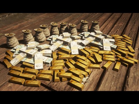 All Gold Bar and Easy Money locations – Red Dead Redemption 2