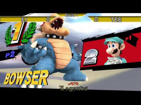 Legends Smash 4 LSF EJ (Bowser) Vs Tee (Luigi)