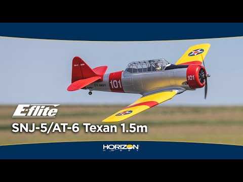 E-flite SNJ-5/AT-6 Texan 1.5m RC Airplane