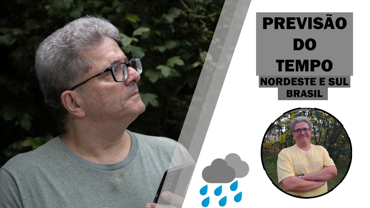 Brasil, Sul e Nordeste | Maio chegando, Chuva e temperatura! (25/04/2025)