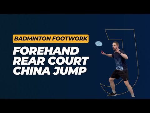 Master the China Jump: Explosive Forehand Footwork for Rear Court!