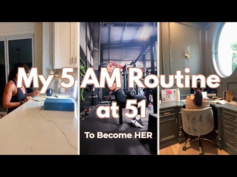 My Daily Routine at 51 | Healthy Habits, Productivity & Midlife Wellness