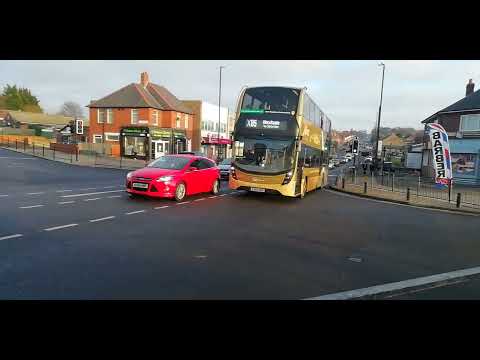 Go North East 6337 on the X85 to Hexham (25/01/2022)