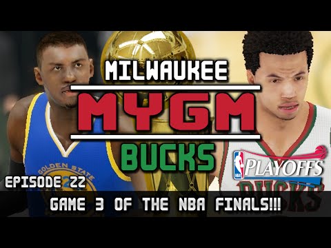 NBA 2K15: MyGM Ep. 22 - Milwaukee Bucks | GAME 3 OF THE NBA FINALS!!! | PC (60 FPS)