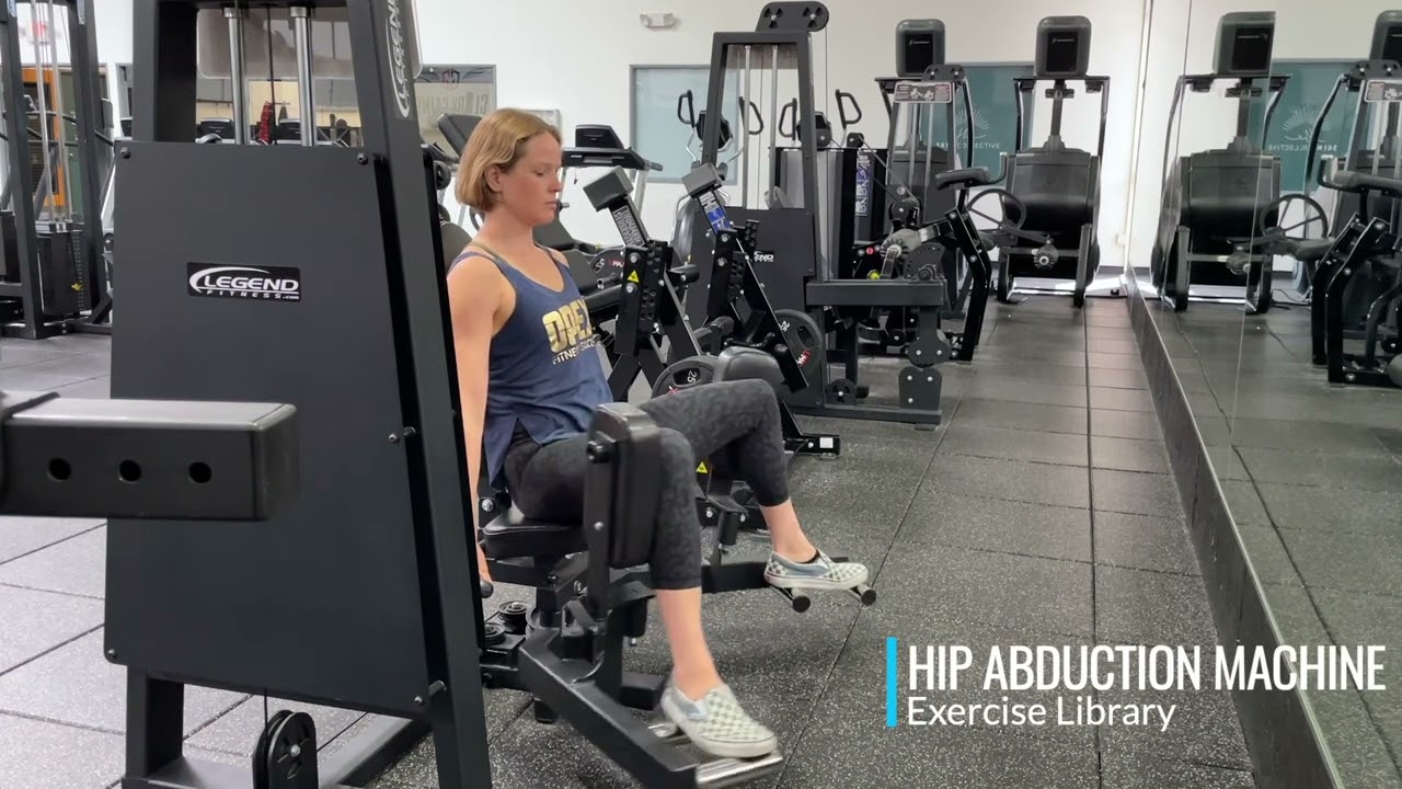 Hip Abduction Machine - YouTube