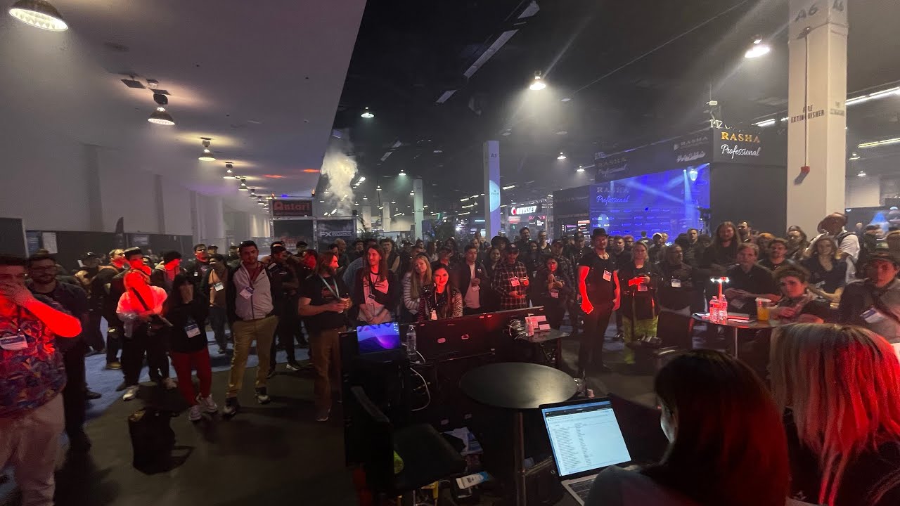 JMAZ NAMM 2024 Full Light Show