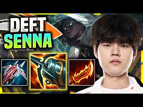 DEFT TRIES NEW SENNA BUILD! *KRAKEN SLAYER* - HLE Deft Plays Senna ADC vs Aphelios! | Season 11