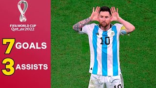 Download lagu Lionel Messi●All Goals and Assists in World Cup 2022●With English Commentary. mp3