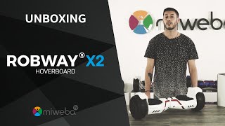 Wir PACKEN das Hoverboard ROBWAY X2 AUS! 🔥🎁- Neue Generation | Unboxing Deutsch