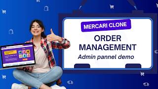 Mercari Clone Order Management Admin Panel Demo