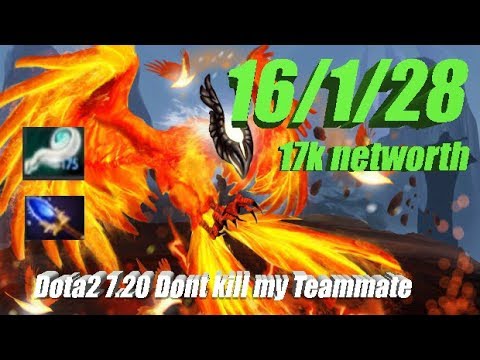 Phoenix New Patch 7.21 Offlane Anti Carry