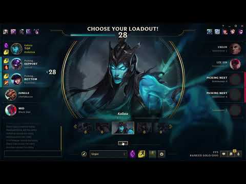 Kalista top got team like: