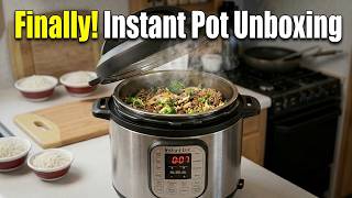 Instant Pot Reveal | Cooking In An Instant Pot For The First Time