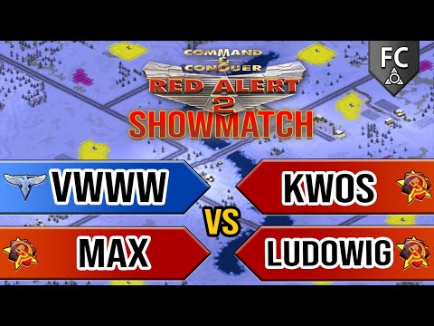 Team -1- Has Returned! | Matt & Max vs Kwos & Lud0wig | RA2 BO9 Showmatch