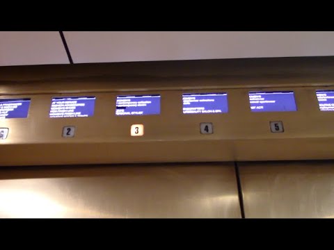 Otis Traction Elevators @ former Macy's Water Tower Place in Chicago, IL - Final Ride