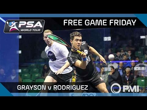 Squash: Free Game Friday - Grayson v Rodriguez - World Championship 2015