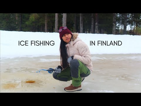 VAIMON ENSIMMÄINEN PILKKIREISSU