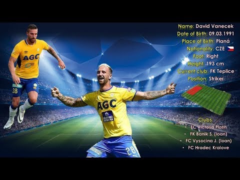 David Vanecek 2018/19 + All goals for FK Teplice